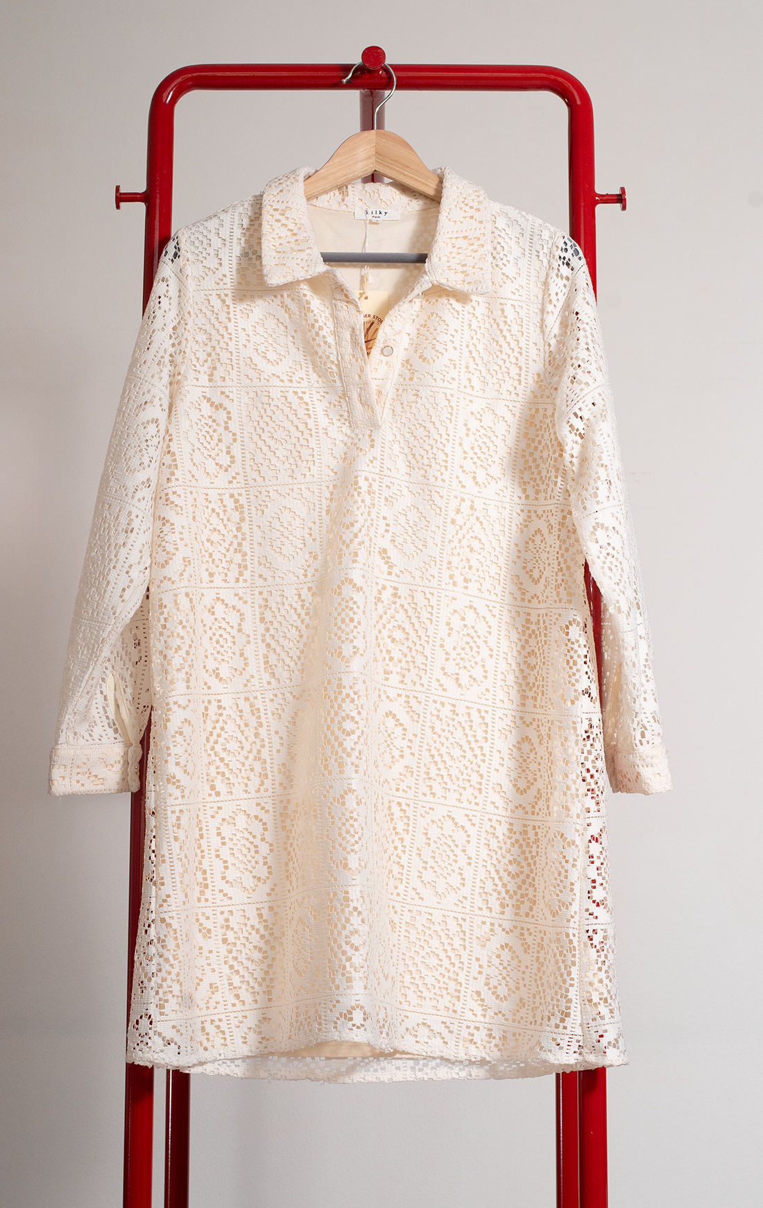 KILKY PARIS DRESS - Creme - Small