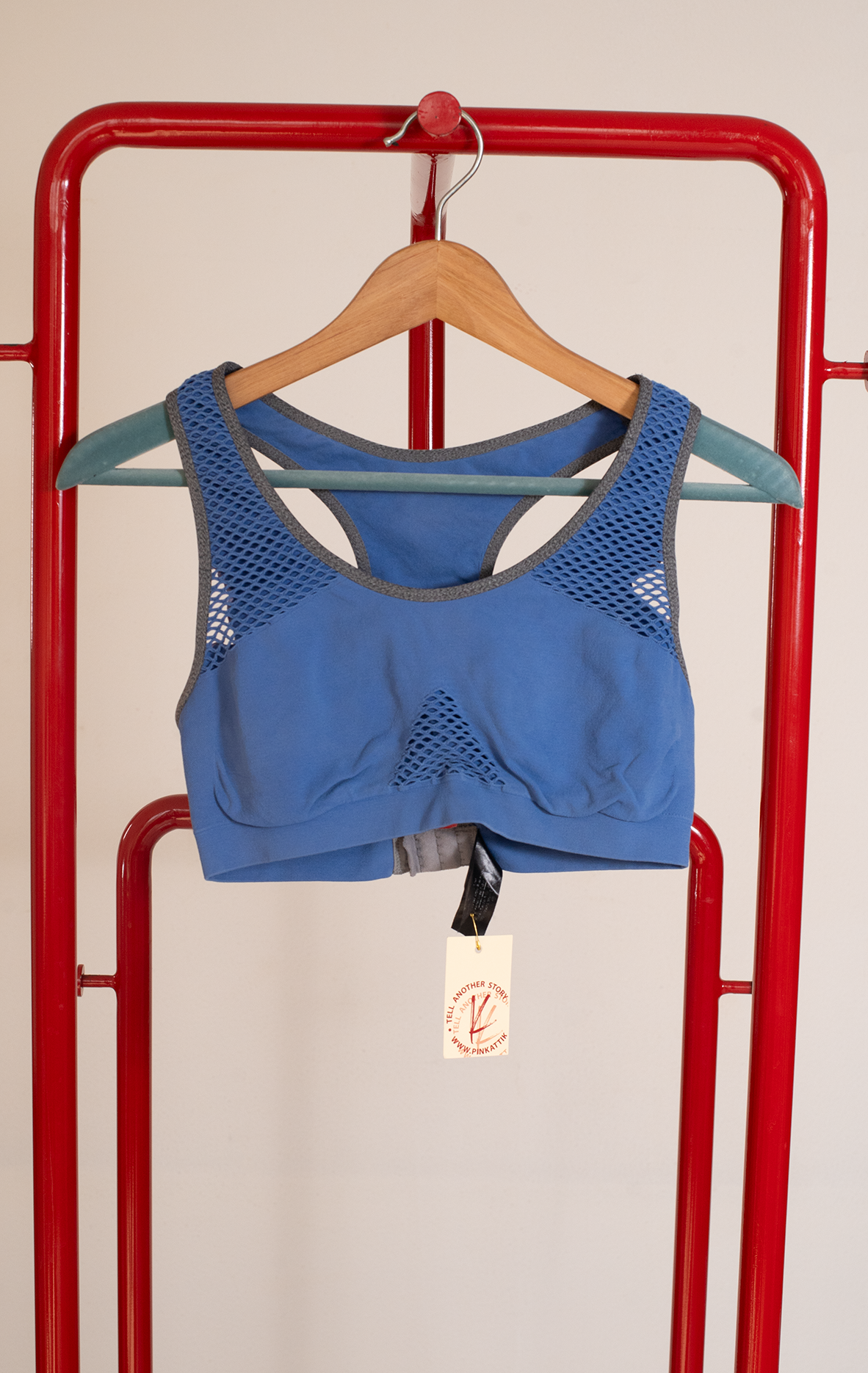 SPORTS BRA - Blue - Medium