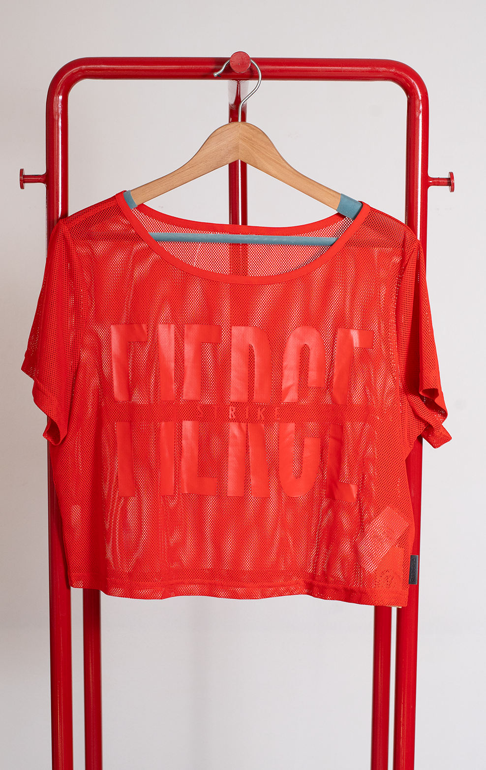 REEBOK TOP - Red mesh - Small