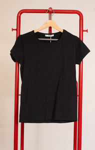 MANGO T-SHIRT - Balck - Large