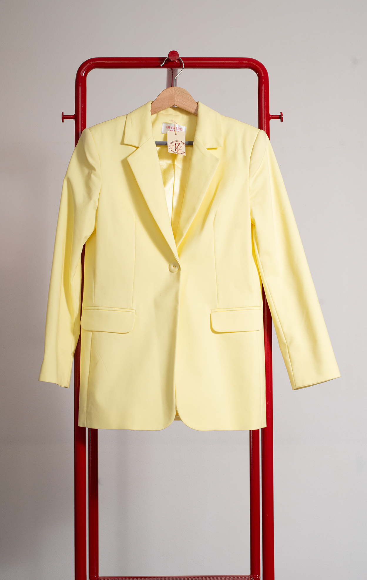 THE CONCEPT BLAZER - Light yellow - Small