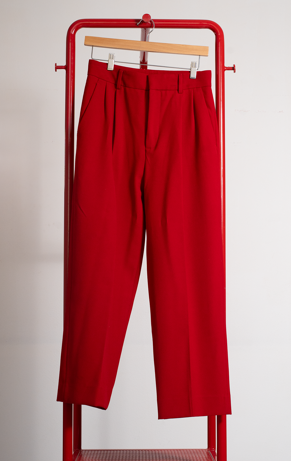 ZARA PANTS - Red - Small