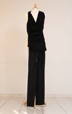 LIST JUMPSUIT - Balck - Medium