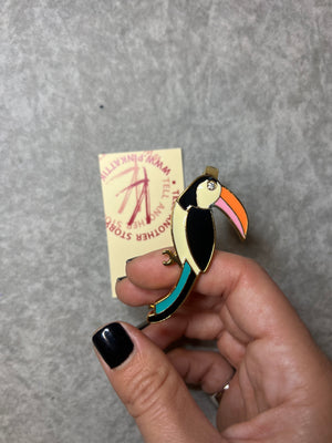 KATE SPADE - Toucan enamel