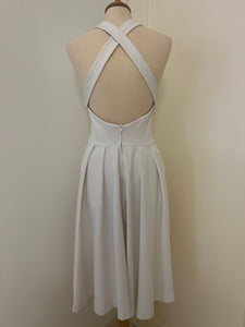 H&M DRESS-white-Small