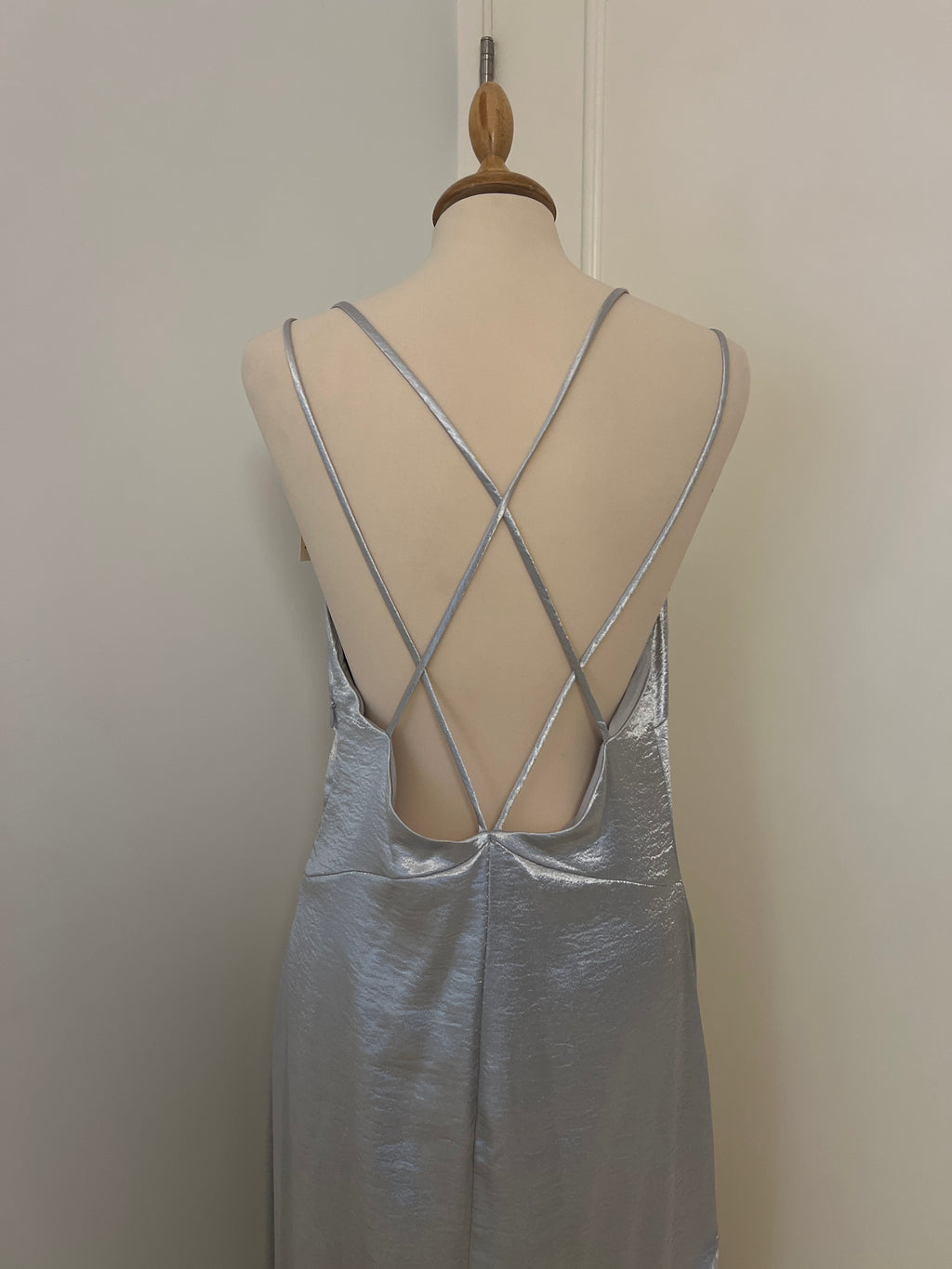 TOPSHOP DRESS- silver - Large