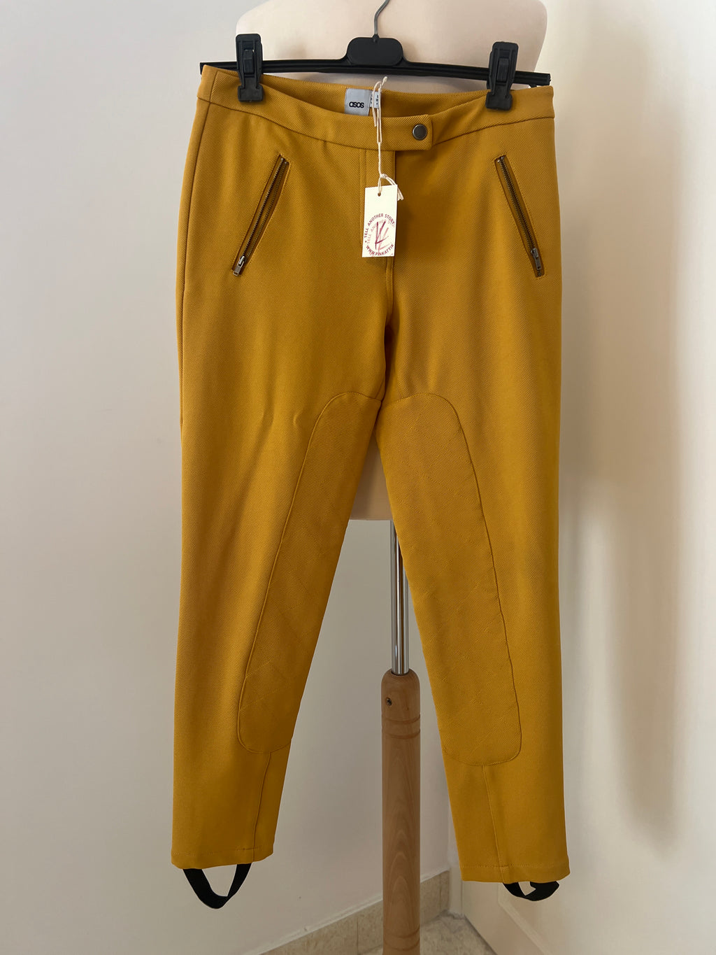 ASOS PANTS - Mustard - Small