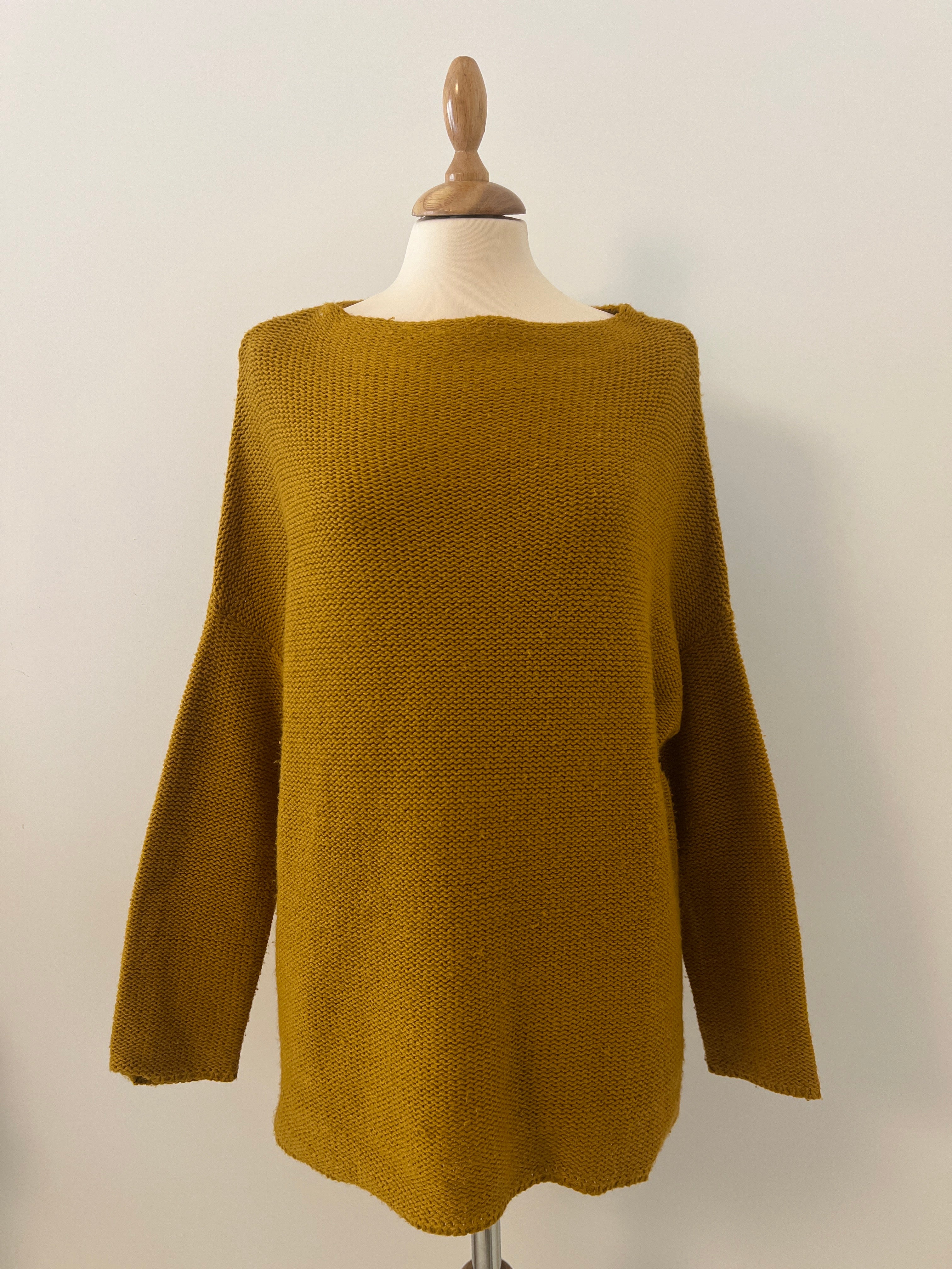 ATMOSPHER SWEATER - Mustard - Medium