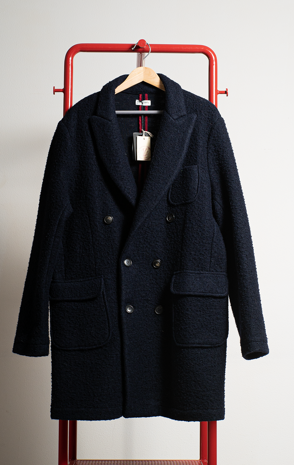 MEN FORE AND AFT COAT - Navy - XXLarge