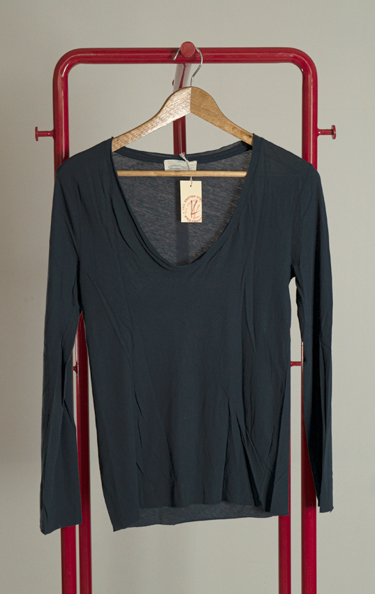 AMERICAN VINTAGE TOP - Navy basic - Small