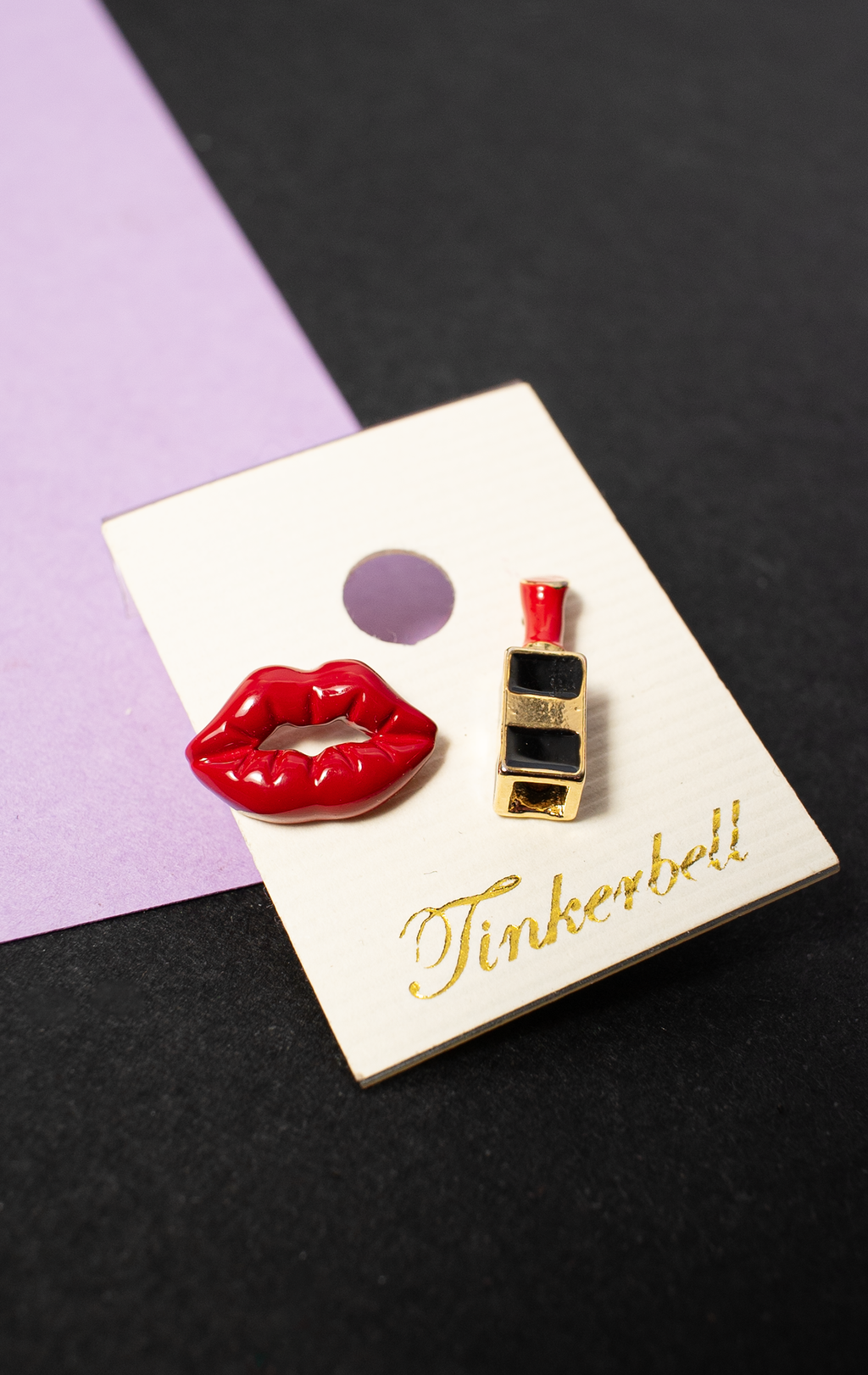 TINKERBELL EARRINGS - Lipstick & lips