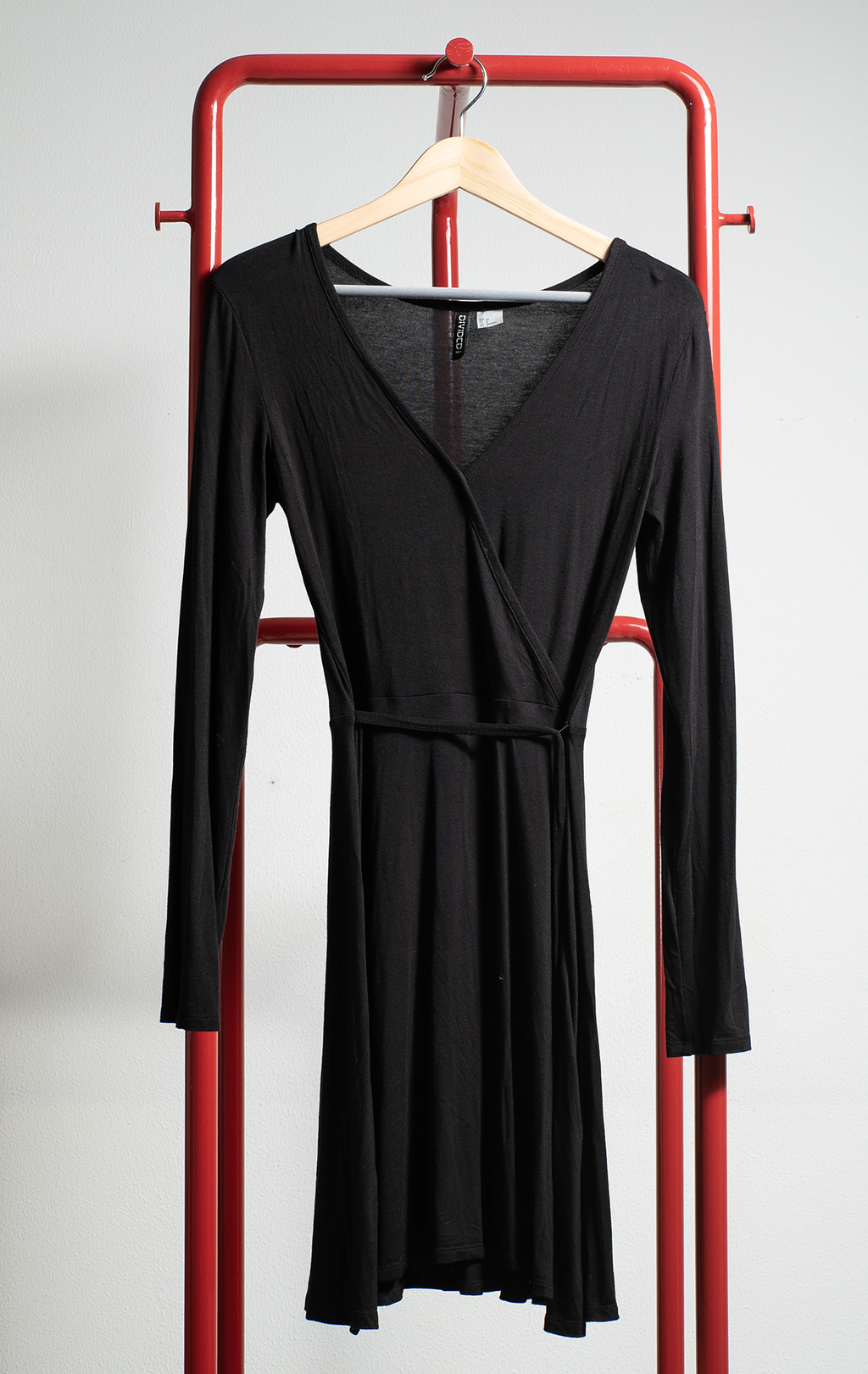 H&M DRESS - Black wrap - XSmall
