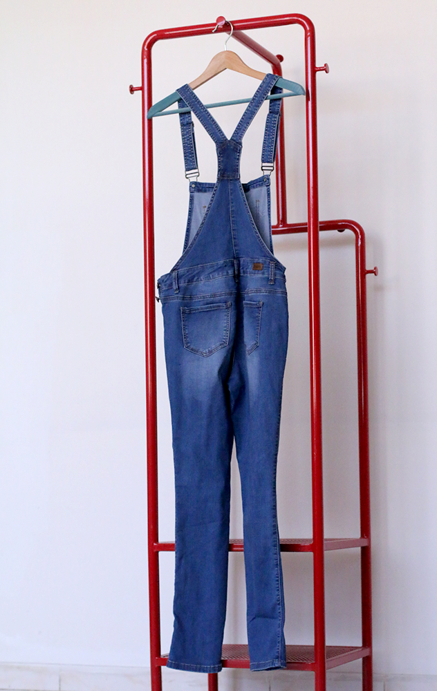 ENJEAN DUNGAREE - Jeans blue - Small