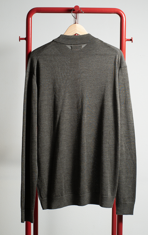 MEN ZARA SWEATER - Brown - XLarge